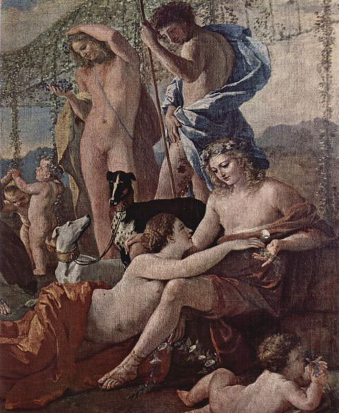 Nicolas Poussin Das Reich der Flora